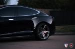 Tesla Model S on Vossen Wheels (HC-1) 2016 года